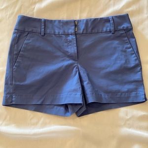 NWT LOFT by Ann Taylor,The Riviera Short,blue sz 4
